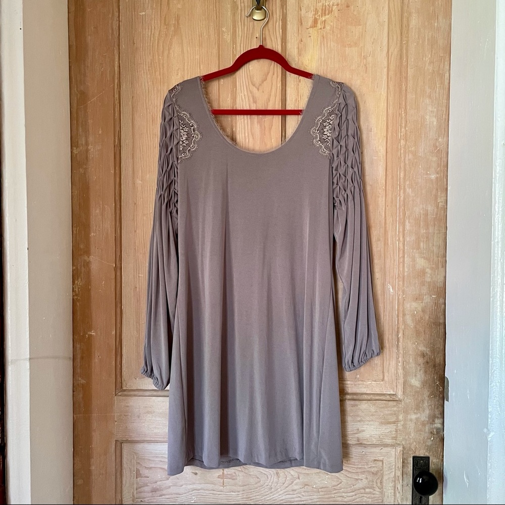 Free People Mini Dusty Purple Size L